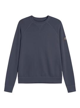 Sudadera Ecoalf Berja Marino Para Hombre