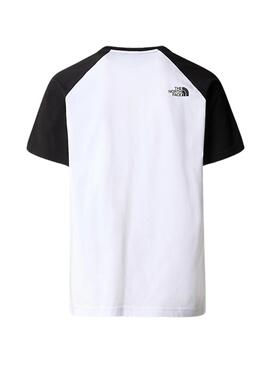 Camiseta The North Face Raglan Easy Blanco Hombre