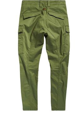 Pantalón G-Star Zip 3D Skinny Cargo Verde Hombre