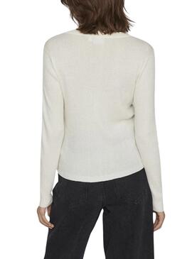 Top Vila Bella Beige para Mujer