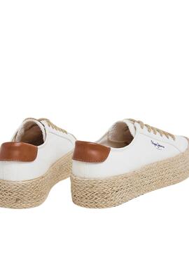 Zapatillas Pepe Jeans Kyle Blanco para Mujer