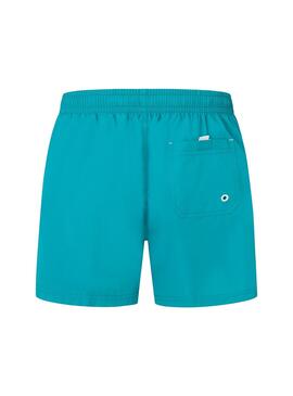 Bañador Pepe Jeans Logo Azul para Hombre