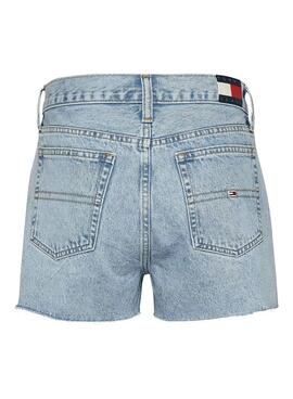 Shorts  Tommy Jeans Hot Pant azul para mujer 