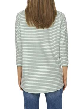 Camiseta Only Elly Verde para Mujer