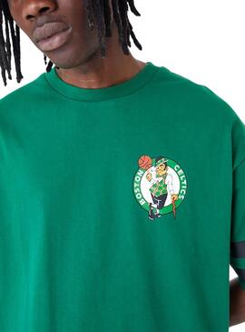 Camiseta New Era NBA Boston Celtics Verde Hombre
