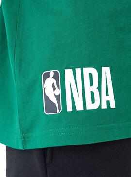 Camiseta New Era NBA Boston Celtics Verde Hombre