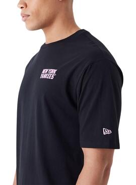 Camiseta New Era New York Yankees MLB Negro Hombre