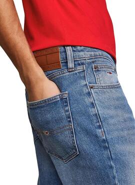 Bermudas Tommy Jeans Scanton azul para hombre