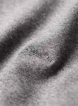 Sudadera Superdry Crew Gris para Hombre