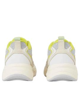 Zapatillas Calvin Klein Tennis Blanco Para Mujer
