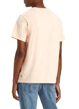 Camiseta Levis Seasonal Rosa para Hombre