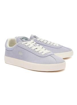 Zapatillas Lacoste Baseshot  Azul Para Mujer