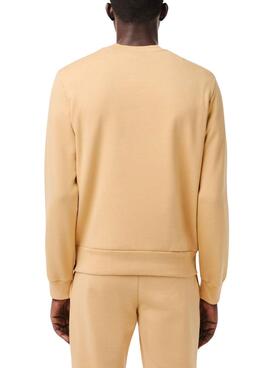 Sudadera Lacoste Jogger Eco Tostado Para Hombre