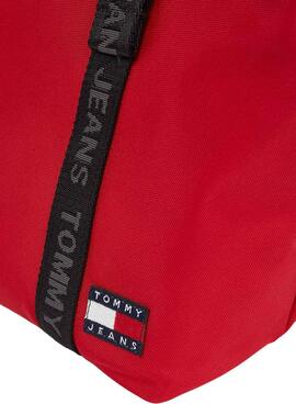 Bolso Tommy Jeans Mini Tote Essential Rojo Mujer