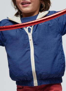 Cortavientos Mayoral Reversible Marino para Niño