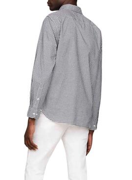 Camisa Tommy Hilfiger 1985 Cuadros Marino Hombre