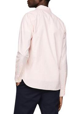 Camisa Tommy Hilfiger 1985 Cuadros Rosa Hombre