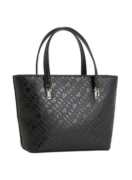 Bolso Tommy Hilfiger Refined Mini Tote Negro Mujer