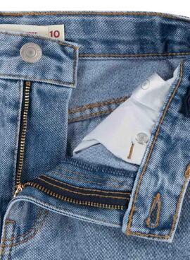 Shorts Levis Mom Azul Para Niña