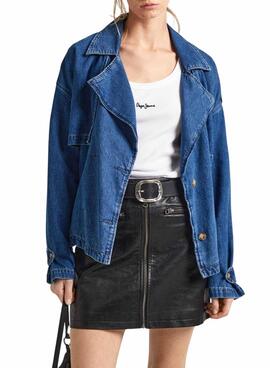 Trench Pepe Jeans Dune Denim Para Mujer