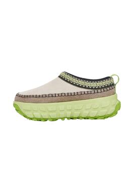 Zuecos UGG Venture Daze Beige Lima Para Mujer