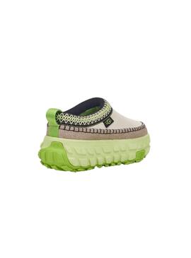 Zuecos UGG Venture Daze Beige Lima Para Mujer