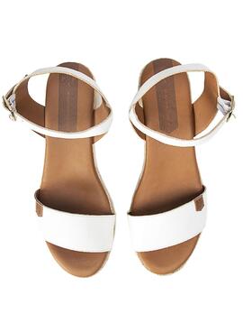Sandalias Popa Arambol Blanco Para Mujer