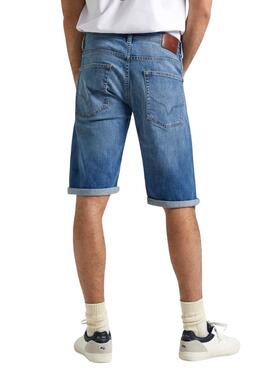 Bermuda Pepe Jeans Straight azul para hombre 