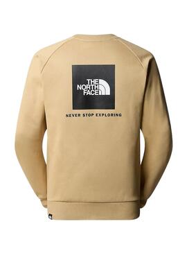 Sudadera  The North Face Redbox Beige Para Hombre