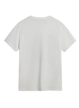 Camiseta Vans Tropic Fill Floral Beige Para Mujer