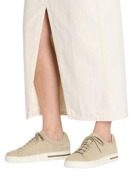 Zapatillas Birkenstock Bend low beige narrow fit para hombre y mujer
