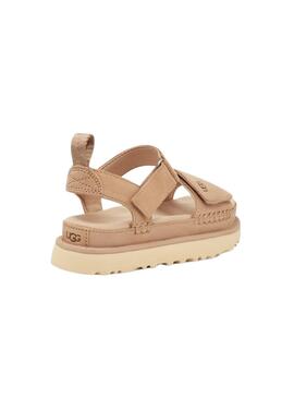 Sandalias Ugg Goldenstar beige para mujer
