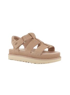 Sandalias UGG Goldenstar Strap beige para mujer