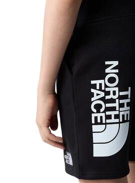 Bermudas The North Face Cotton Negro Para Niño