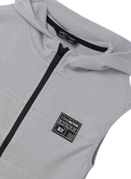 Chaleco Mayoral Deportivo Gris Para Niño