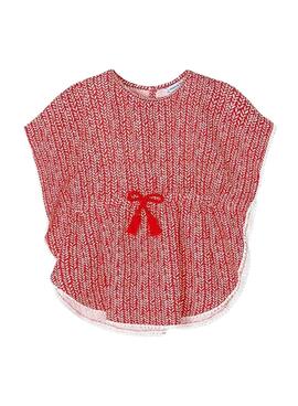 Caftán Mayoral Estampado Para Niña