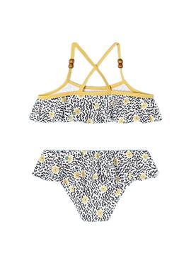 Bikini Mayoral Estampado Volante Para Niña