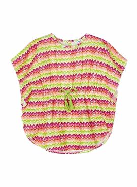 Caftán Mayoral Estampado Para Niña