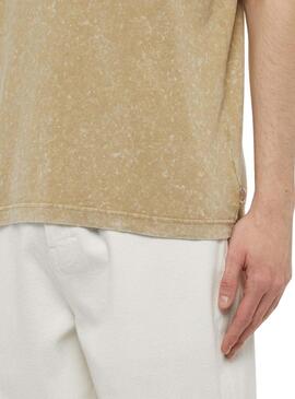 Camiseta Dickies Newington Tee Beige Para Hombre