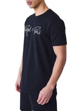 Camiseta Project x Paris Embroidery Negro Para Hombre