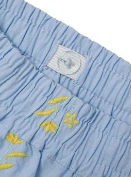 Shorts Name It Falower Azul Para Niña