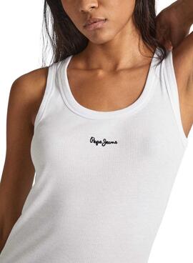 Camiseta Pepe Jeans Lane Blanco Para Mujer