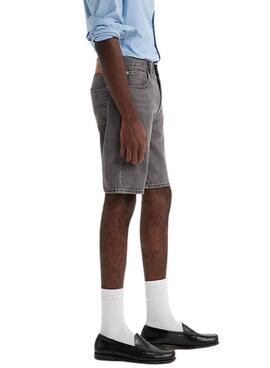 Bermuda Levis 501 Original Gris Para Hombre
