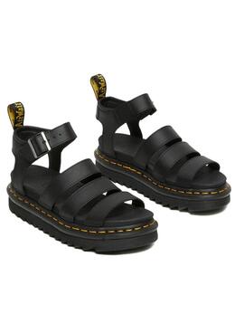 Sandalias Dr. Martens Blaire Negro Para Mujer