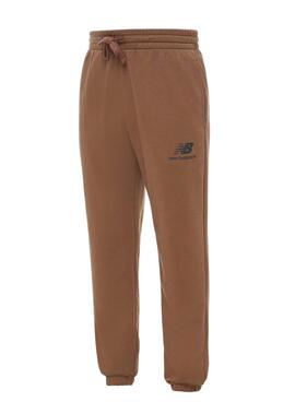 Pantalón New Balance Essentials Marrrón Hombre