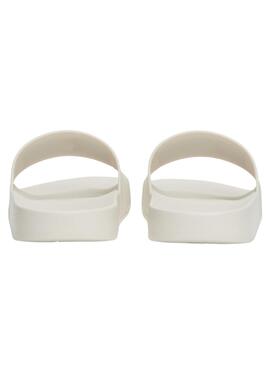 Chanclas Tommy Jeans Patch Blanco para Hombre 