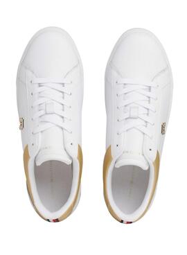 Zapatillas Tommy Hilfiger Platform Blanco Para Mujer
