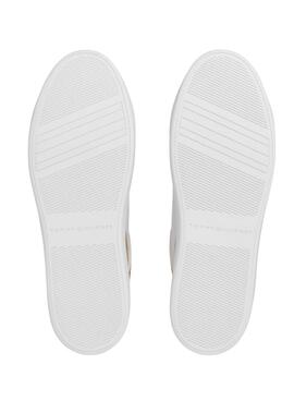 Zapatillas Tommy Hilfiger Platform Blanco Para Mujer