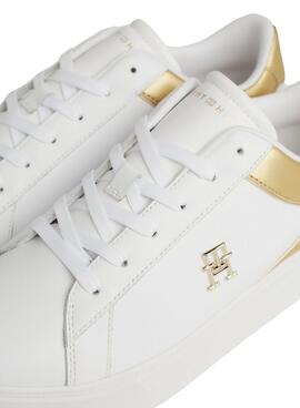 Zapatillas Tommy Hilfiger Platform Blanco Para Mujer