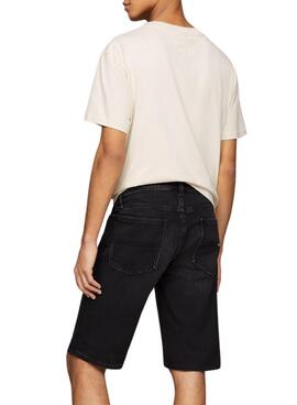 Bermudas Tommy Jeans Ronnie negras para hombre